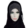 hijab hiver noir pas cher