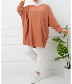 Tunique femme voilée oversize Oumaïma