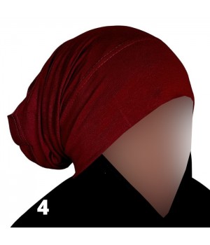 bonnet sous hijab tube rouge