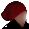 bonnet sous hijab tube rouge