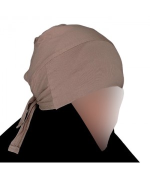 Bonnet sous hijab anti dérapant taupe