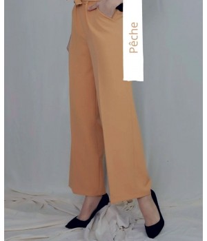 pantalon large peche