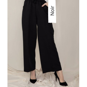 pantalon large noir