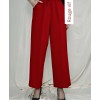 pantalon large rouge