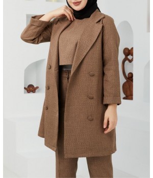 tailleur femme voilé chic