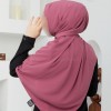 hijab soie de medine framboise