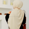 hijab soie de medine beige