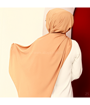 hijab soie de medine camel