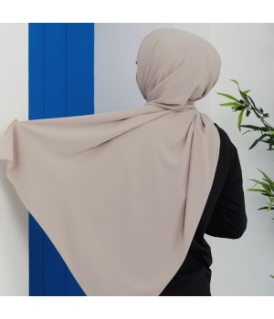 Hijab Soie de Médine Taupe...