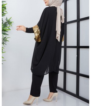 ensemble de soirée hijab