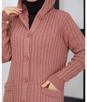 gilet grosse maille