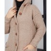 cardigan long femme voilée