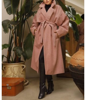 Manteau Oversize Nesrine - Manteau femme voilée Turquie - Trench coat hiver