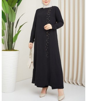 Ensemble femme voilée noir