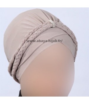 Turban Croisé Rizlaine - Turban femme - Bonnet croisé