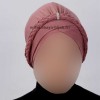 turban moderne rose