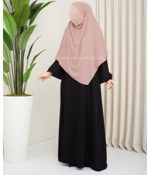 Khimar vieux rose - Voile Khimar - Khimar Court