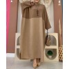 abaya été marron