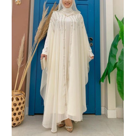 abaya blanche