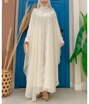 abaya blanche