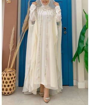 abaya femme voilée chic