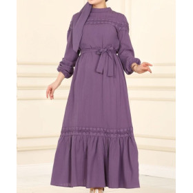 robe femme voilée chic