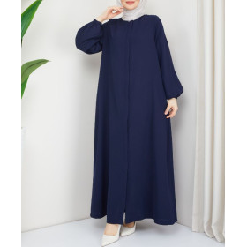 abaya moderne bleu marine