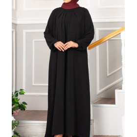abaya noir moderne