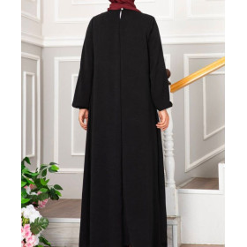 abaya noir moderne