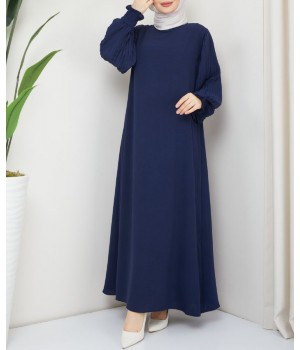 abaya manches bouffantes chic
