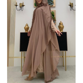 abaya femme voilée chic