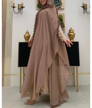 abaya femme voilée chic