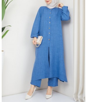 ensemble large femme voilée