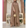 abaya chic marron