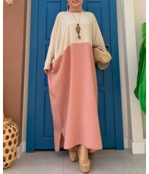 Abaya Lina Rose - Abaya Rose - Abaya Moderne