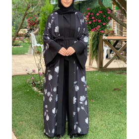 ensemble abaya kimono