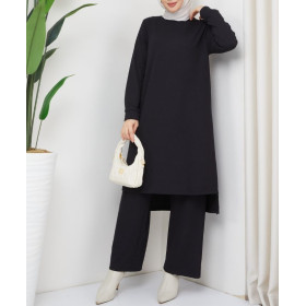 ensemble hijab moderne noir