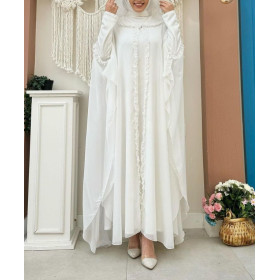 abaya blanche