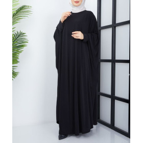 abaya de couleur noir