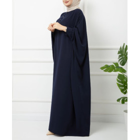 abaya femme  bleu marine