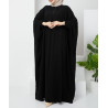 abaya femme de couleur noire