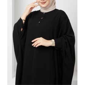 abaya faracha de couleur noire