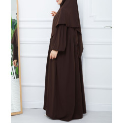 Ensemble Abaya Khimar Court Akila