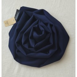 Hijab soie de médine bleu marine