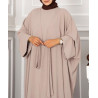 ensemble kimono abaya nude