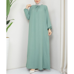 robe hijab verte