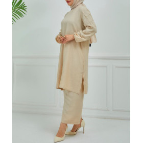 ensemble mastour été beige