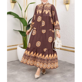 robe femme voilée été