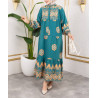 robe femme voilée été