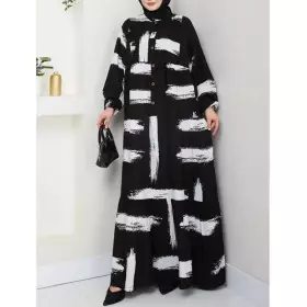 robe longue femme voilée